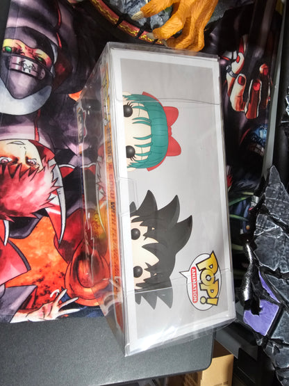 Dragon Ball Bulma and Goku with Flying Nimbus Funko Pop Signed by Both Stephanie Nadolny and Monica Rial