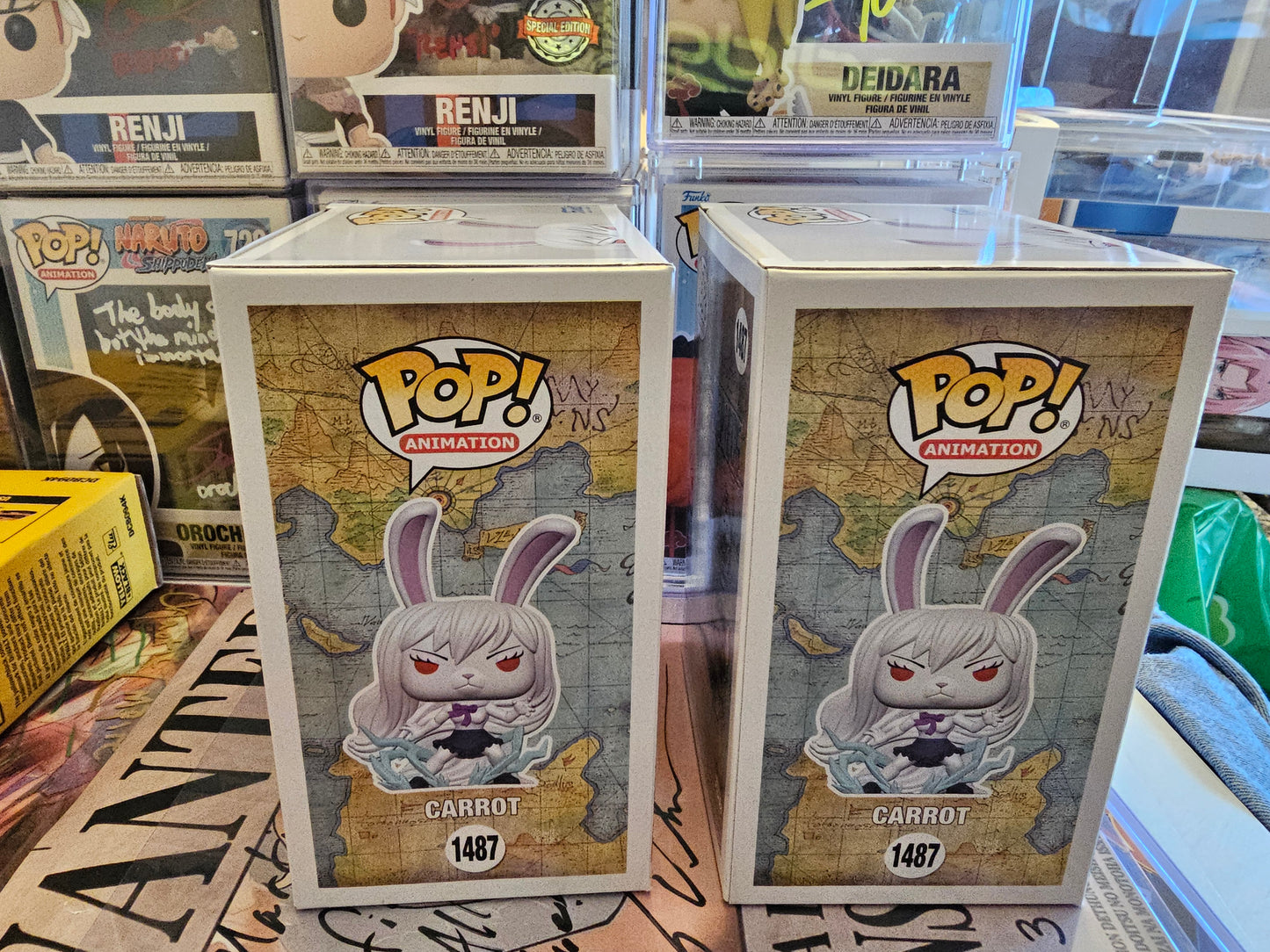 Carrot Funko Shop Exclusive Signed by Tia Ballard with JSA Certification