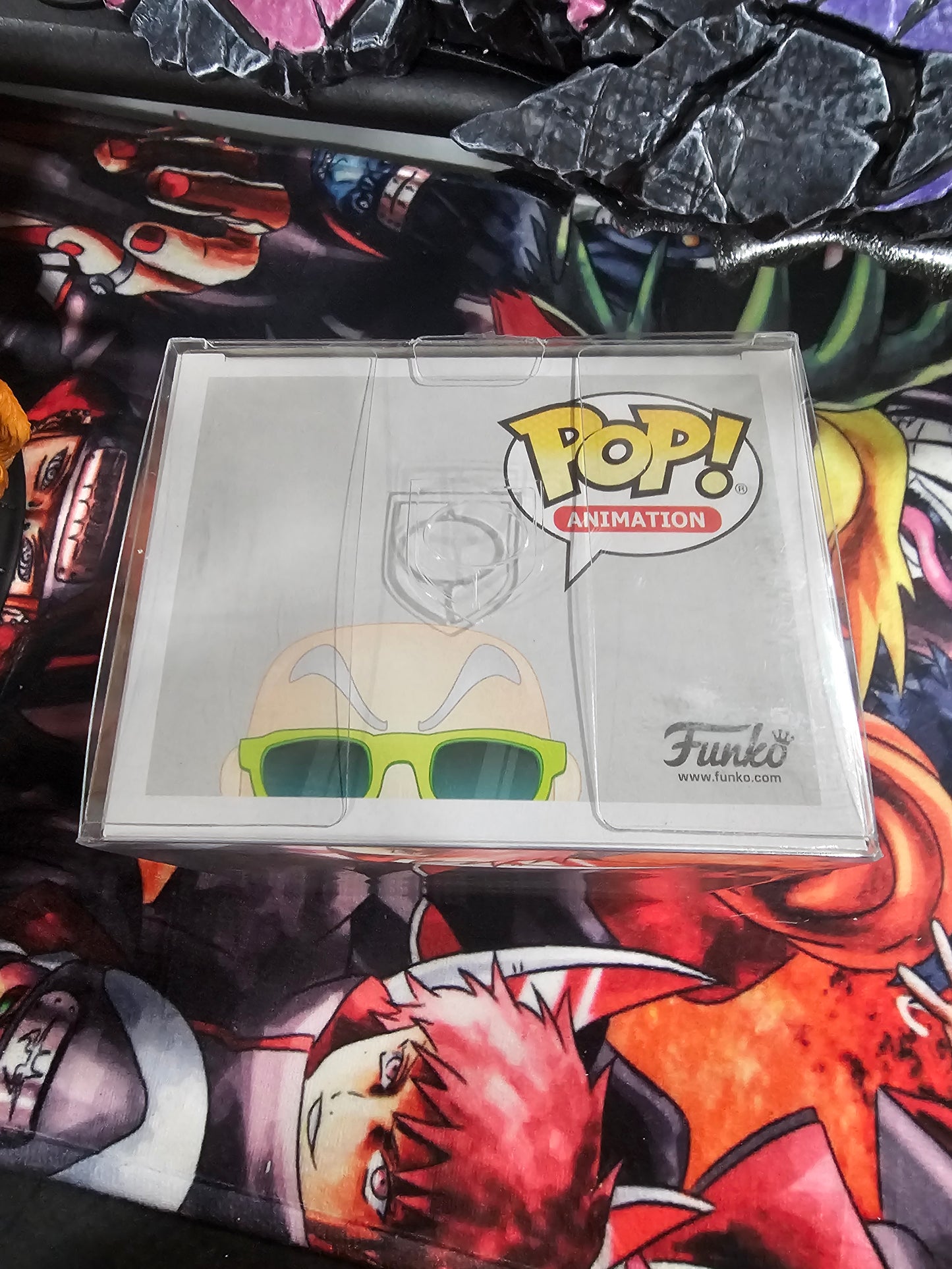Dragon Ball Super Master Roshi 7BAP Funko Pop Signed by Mike McFarland