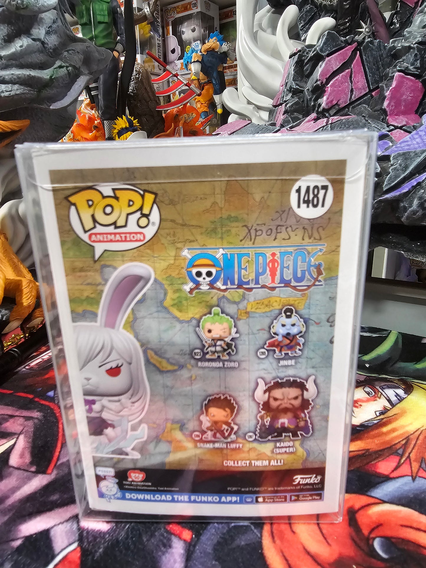 One Piece Carrot Funko Shop Exclusive Funko Pop Signed by Tia Ballard