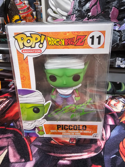 Dragon Ball Z Piccolo Funko Pop Signed by Chris Sabat