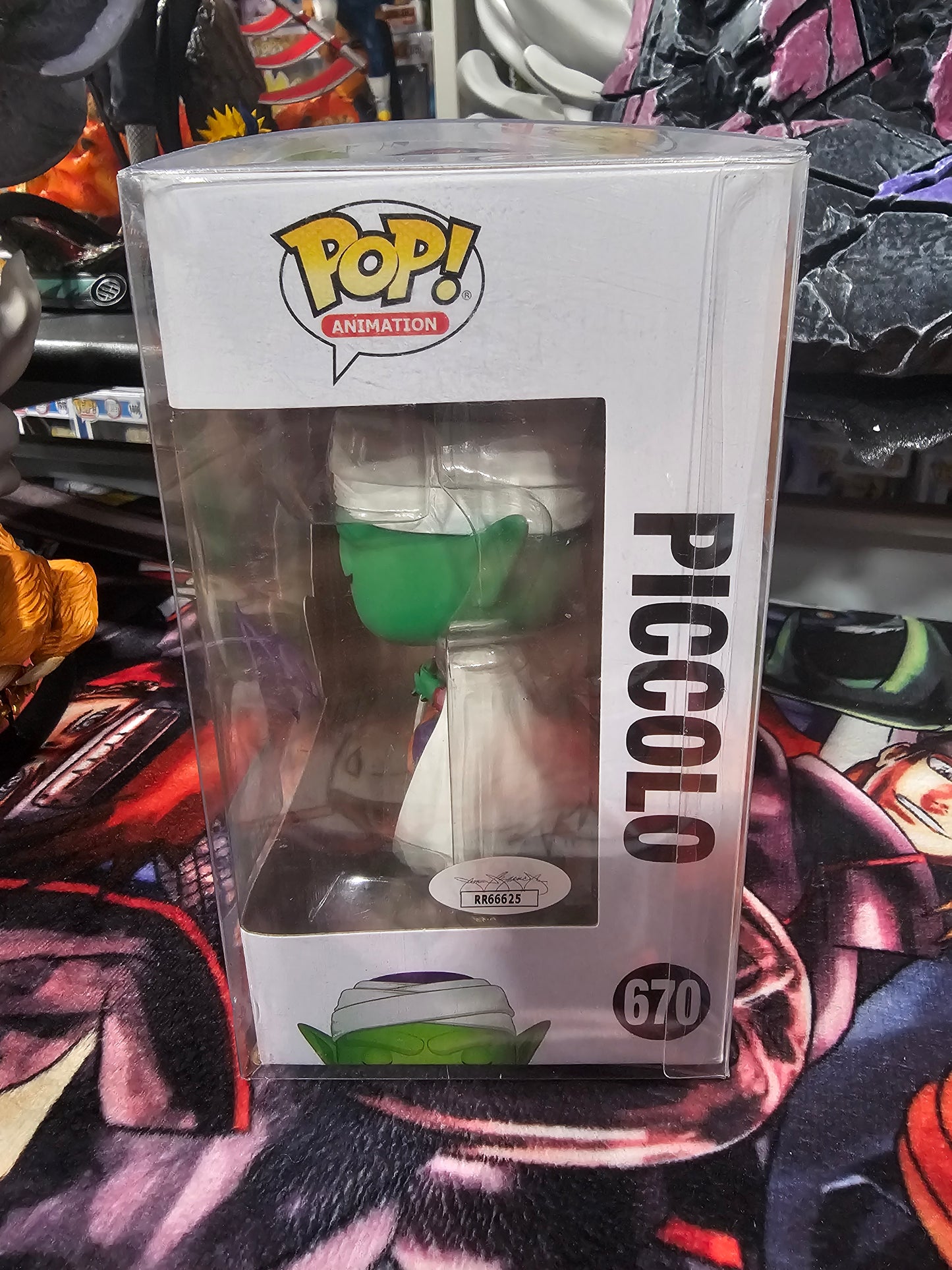 Dragon Ball Z Piccolo NYCC Shared Funko Pop Signed by Chris Sabat