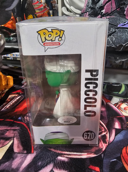 Dragon Ball Z Piccolo NYCC Shared Funko Pop Signed by Chris Sabat