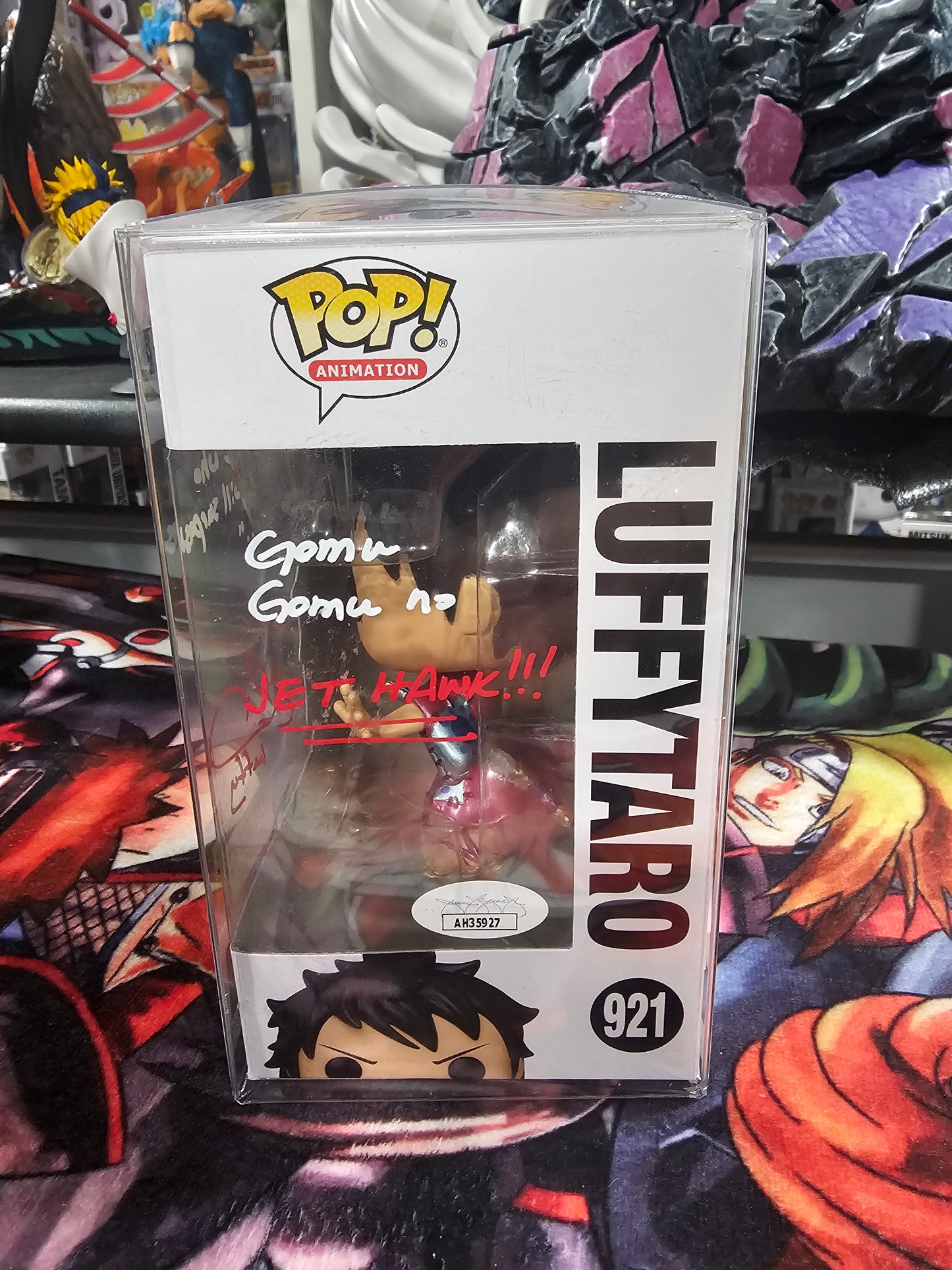 One Piece Luffytaro Hot Topic Exclusive Funko Pop Signed by Colleen Clickenbeard