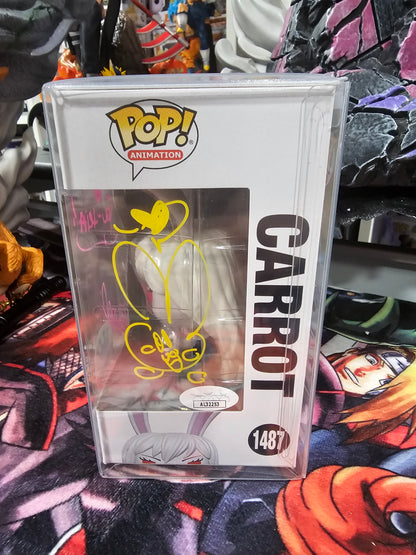 One Piece Carrot Funko Shop Exclusive Funko Pop Signed by Tia Ballard