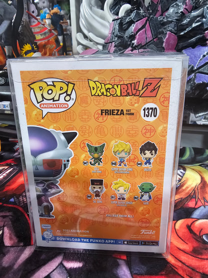 Dragon Ball Z Frieza First Form with Art Funko Pop Signed by Linda Young