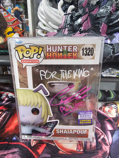 Hunter x Hunter Shaiapouf Funko Pop Signed by Chris Niosi