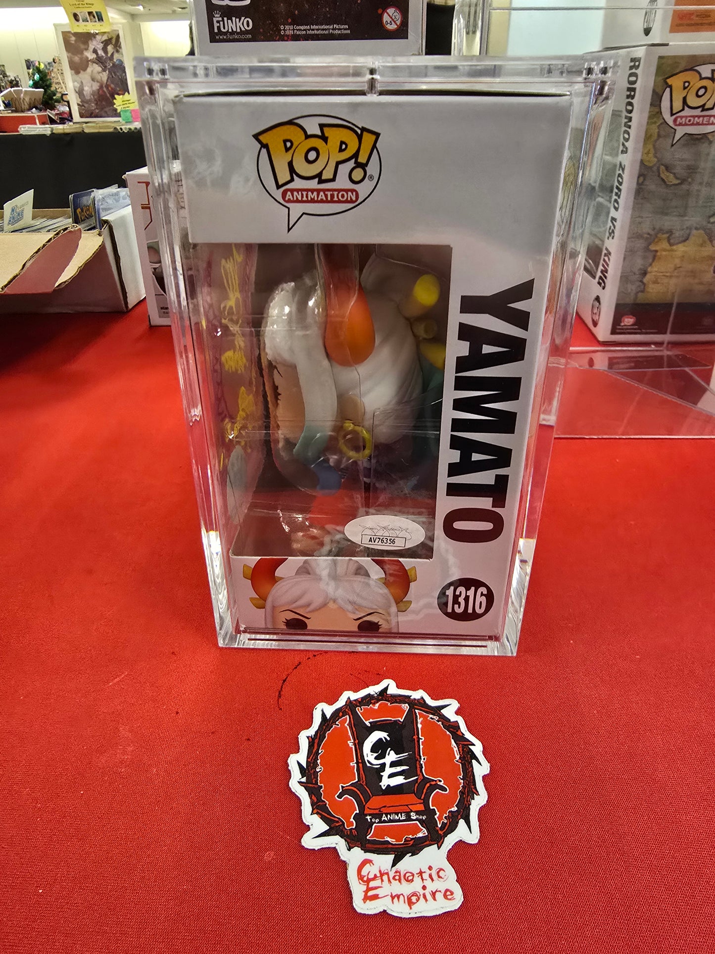 Yamato Funko Shop Exclusive Signed by Michelle Rojas