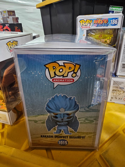 Naruto Shippuden Kakashi Perfect Susano'o Hot Topic Exclusive Funko Pop Signed by Dave Wittenburg