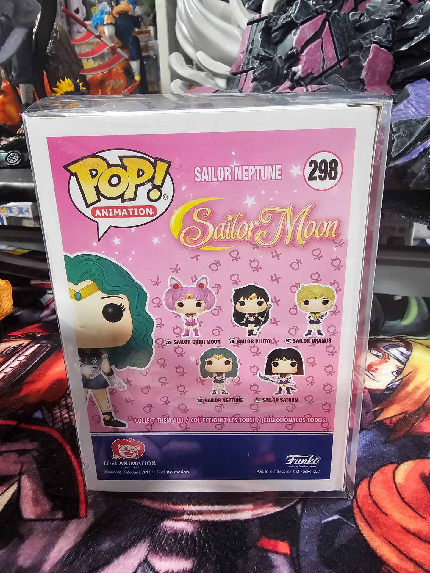 Sailor Moon Sailor Neptune Funko Pop Signed by JVA Sayaka Ohara