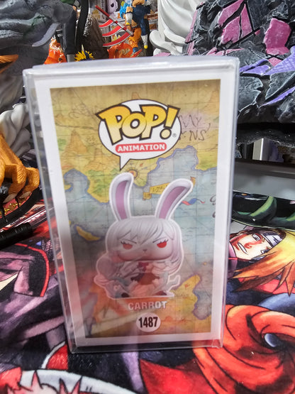 One Piece Carrot Chase Funko Shop Exclusive Funko Pop Signed by Tia Ballard