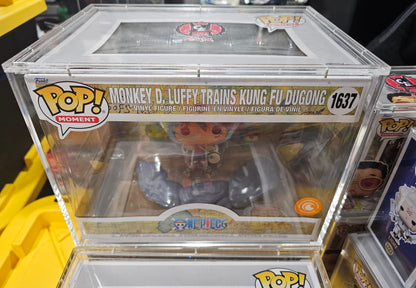 Damaged Pop Moment/One Piece Ships/ Rides Hard Stack With Magnetic Lid For Funko Pops 4 mm thick