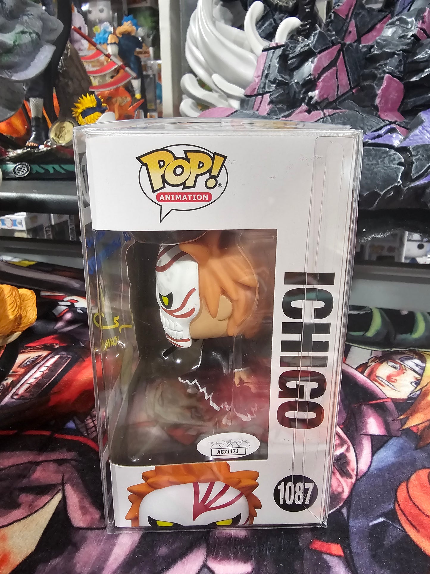 Bleach Ichigo Chase AAA Funko Pop Signed by Johnny Bosch