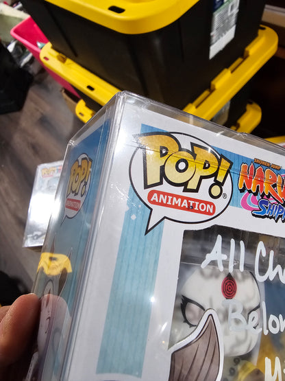 Naruto Shippuden Kaguya Otsutsuki 2020 Fall Convention Shared Funko Pop Signed by Cissy Jones