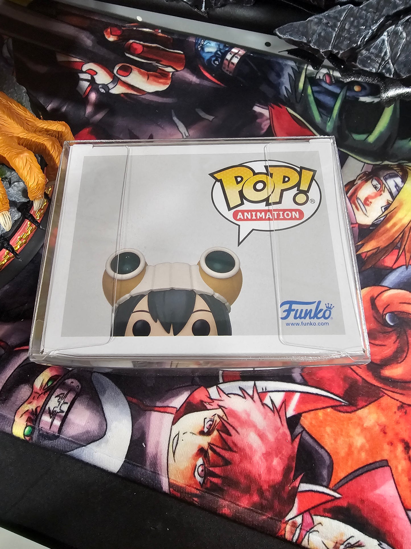 My Hero Academia Tsuyu Asui NYCC Shared Funko Pop Signed by Monica Rial