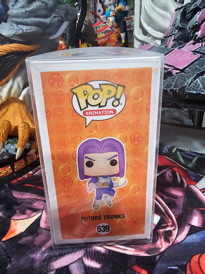 Dragon Ball Z Future Trunks Hot Topic Funko Pop Signed by Eric Vale