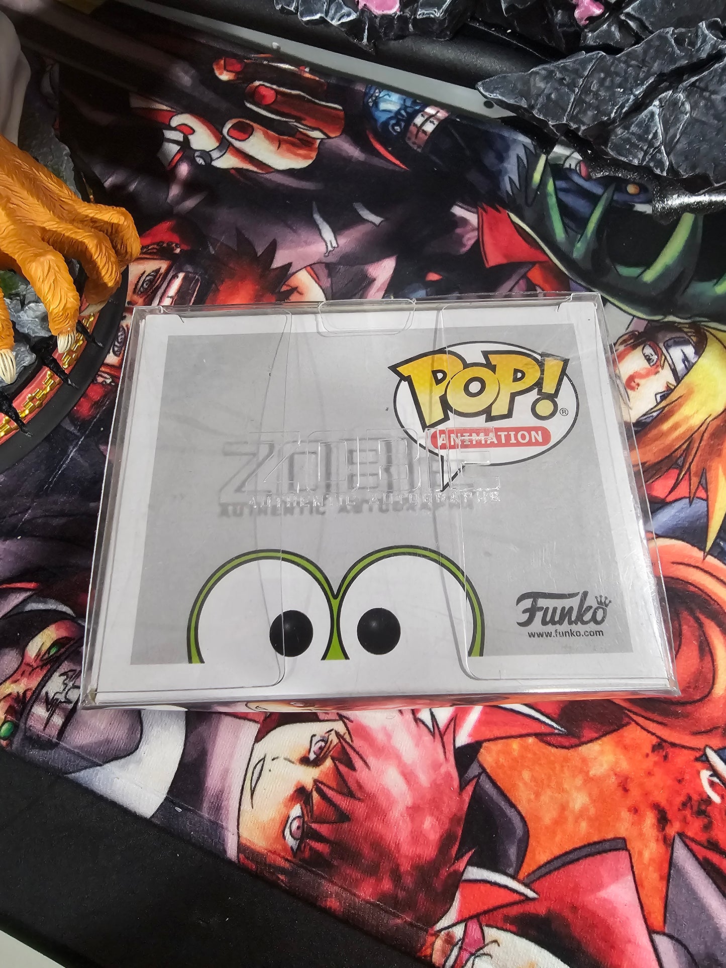My Hero Academia x Hello Kitty and Friends Keroppi Tsuyu Funko Pop Signed by Monica Rial