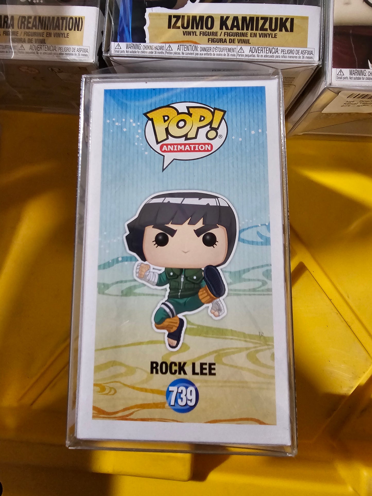 Naruto Shippuden Rock Lee Funko Pop Signed by JVA Yoichi Masukawa