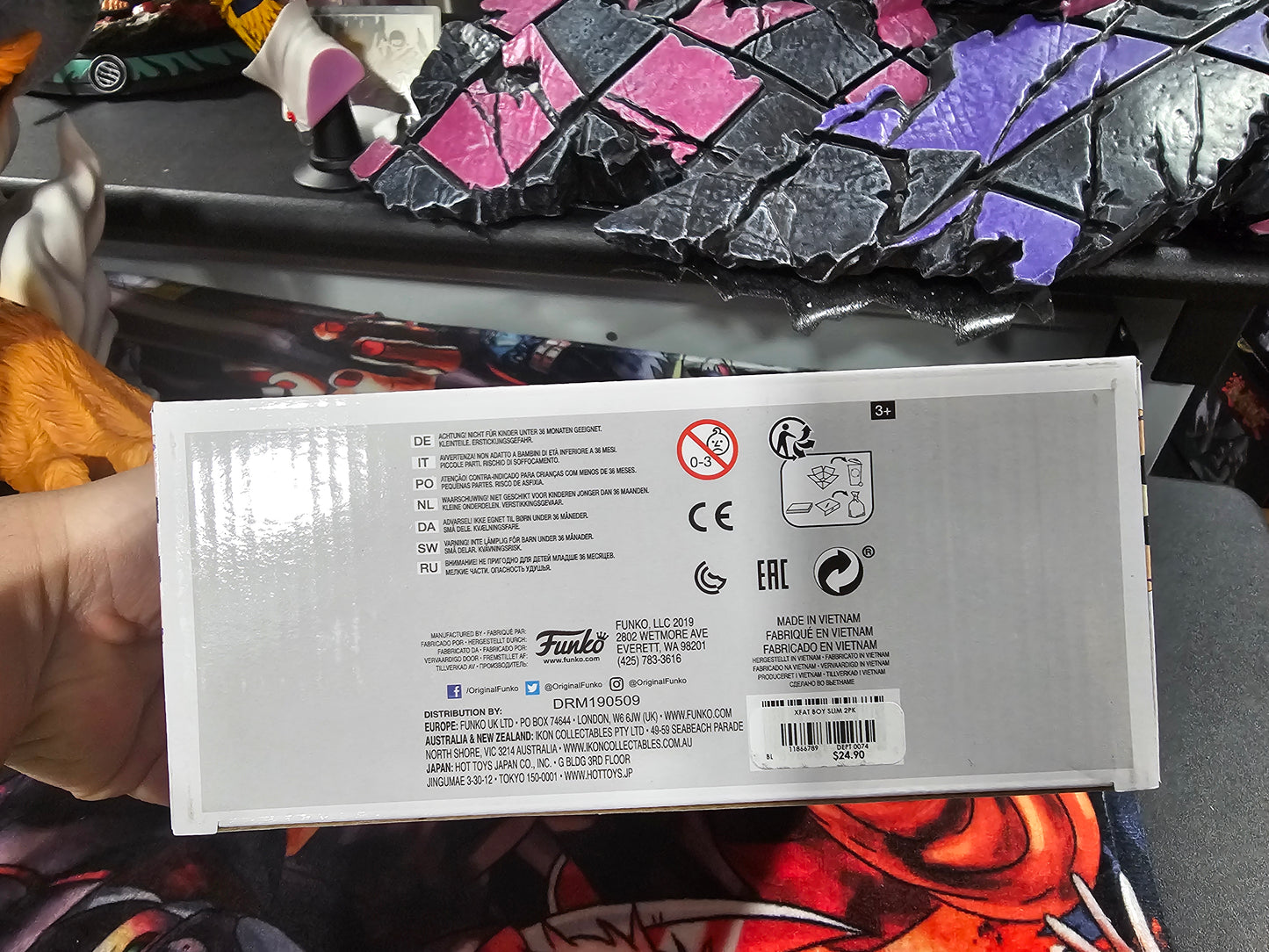Dragon Ball Z Failed Fusion Box Lunch Funko Pop Signed by Laura Bailey, Kara Edwards, and Alexis Tripton