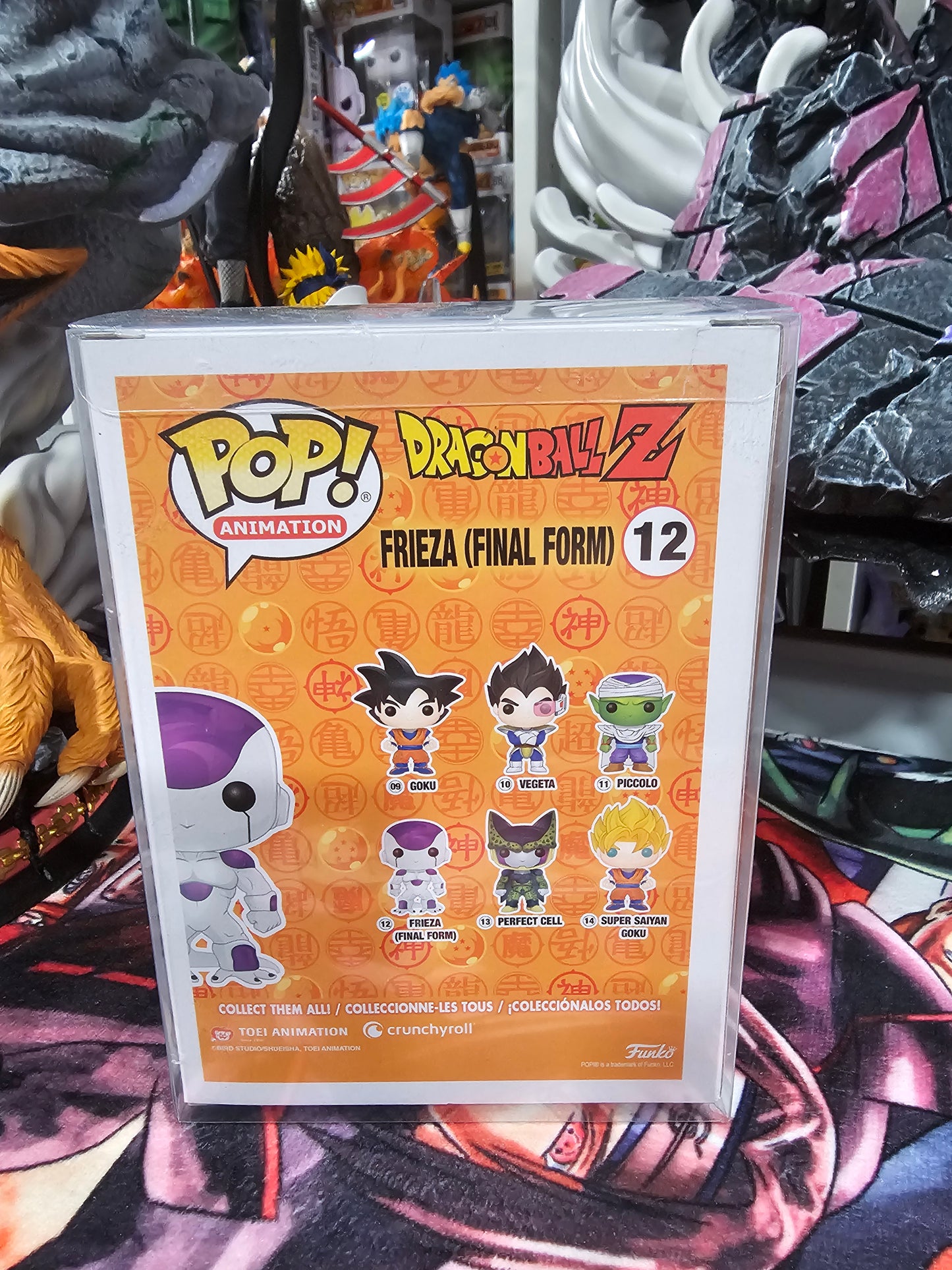 Dragon Ball Z Frieza Final Form Funko Pop Signed by Daman Mills