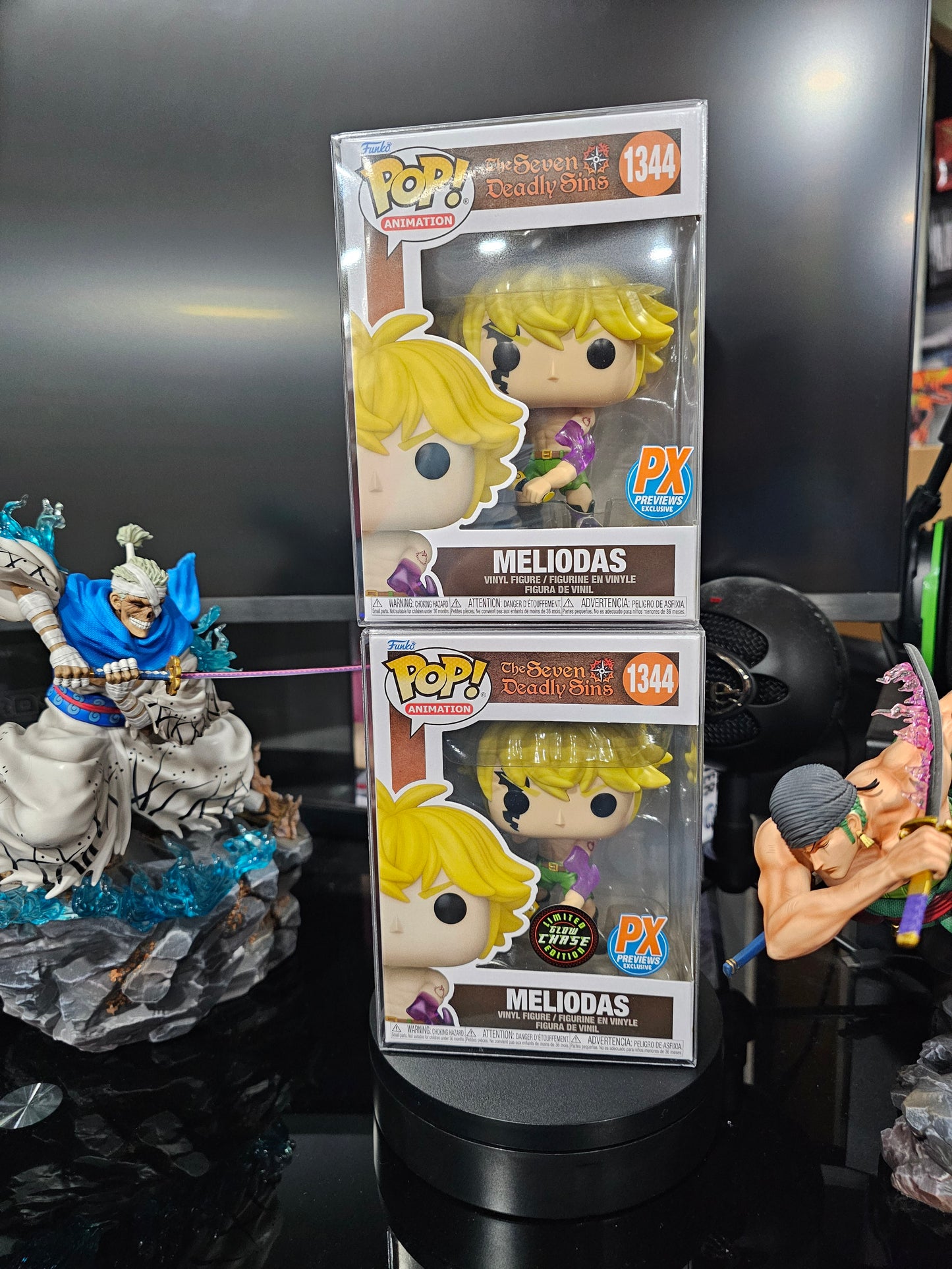 Seven Deadly Sins Meliodas Chase Bundle Funko Pop PX Exclusive