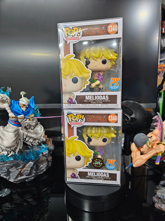 Seven Deadly Sins Meliodas Chase Bundle Funko Pop PX Exclusive