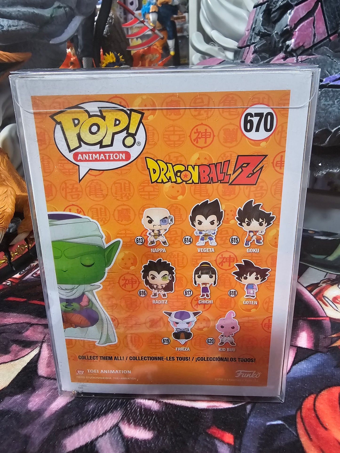 Dragon Ball Z Piccolo NYCC Shared Funko Pop Signed by Chris Sabat