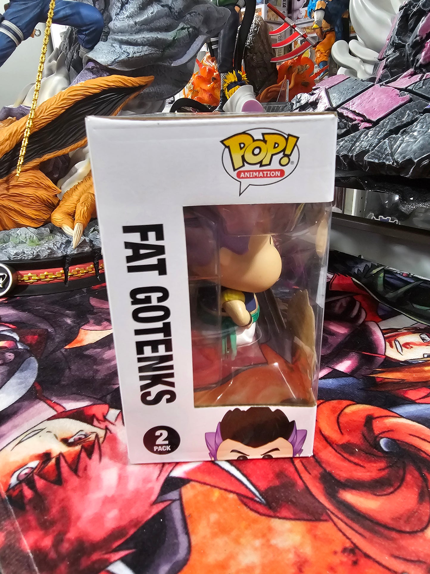 Dragon Ball Z Failed Fusion Box Lunch Funko Pop Signed by Laura Bailey, Kara Edwards, and Alexis Tripton