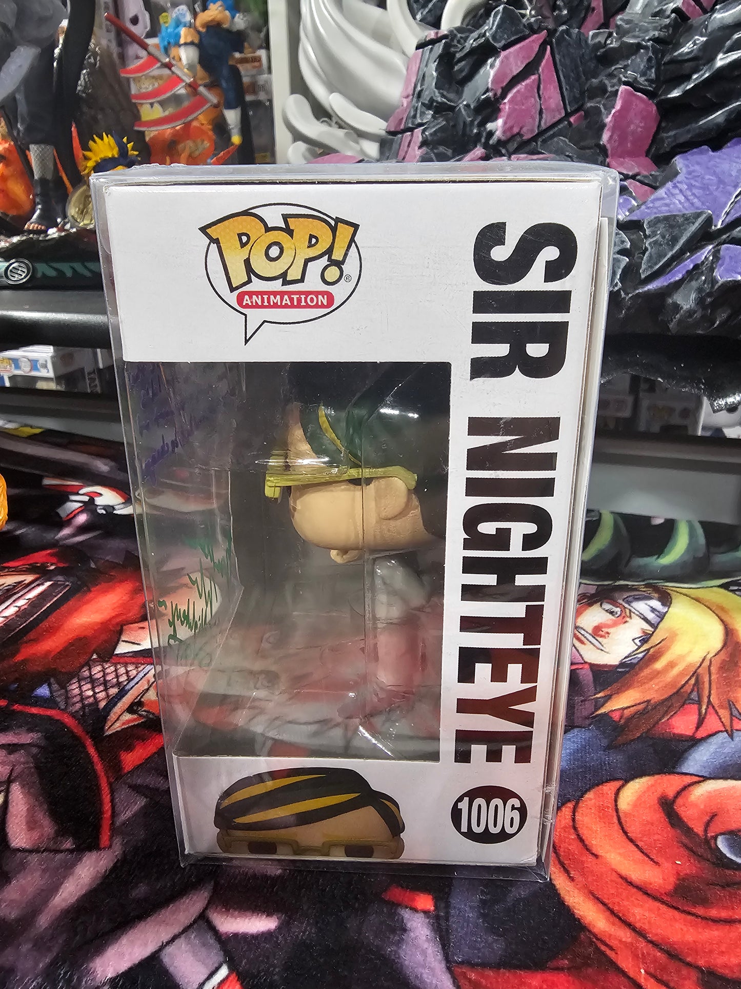 My Hero Academia Sir Nighteye Funko Pop Signed by Brandon McKinnis
