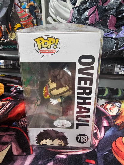 My Hero Academia Overhaul Funko Pop Signed by Kellen Goof