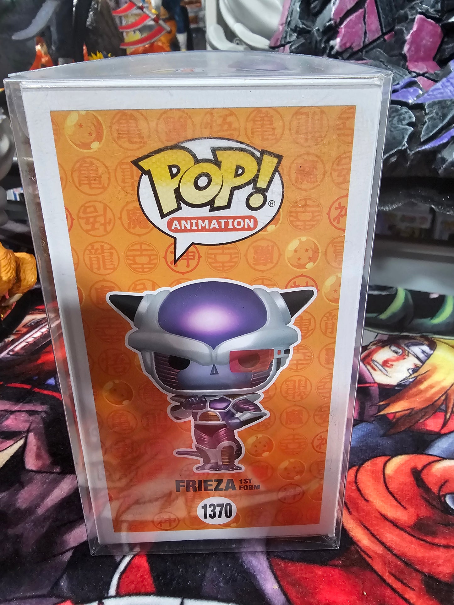 Dragon Ball Z Frieza First Form with Art Funko Pop Signed by Linda Young