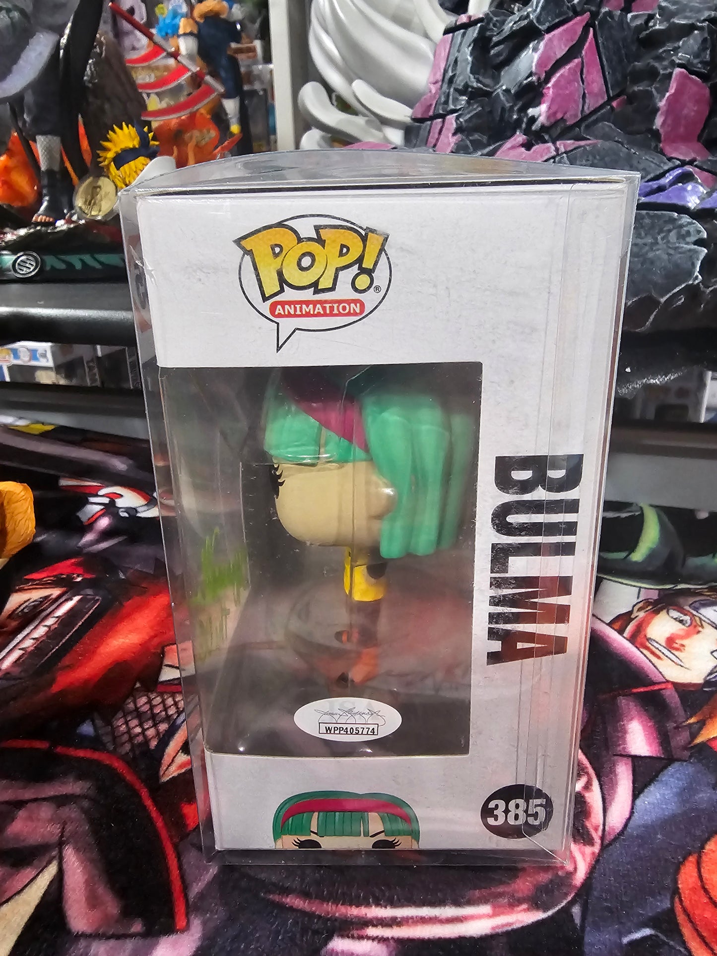 Dragon Ball Z Bulma Funko Pop Signed by Tiffany Vollmer