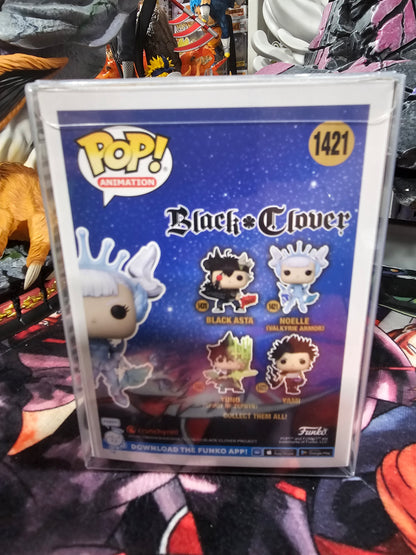 Black Clover Noelle Entertainment Earth Diamond Funko Pop Signed by Jill Harris "I'm royalty!"