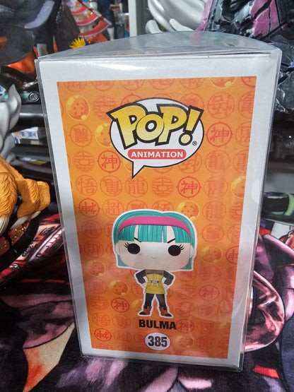 Dragon Ball Z Bulma Funko Pop Signed by Tiffany Vollmer