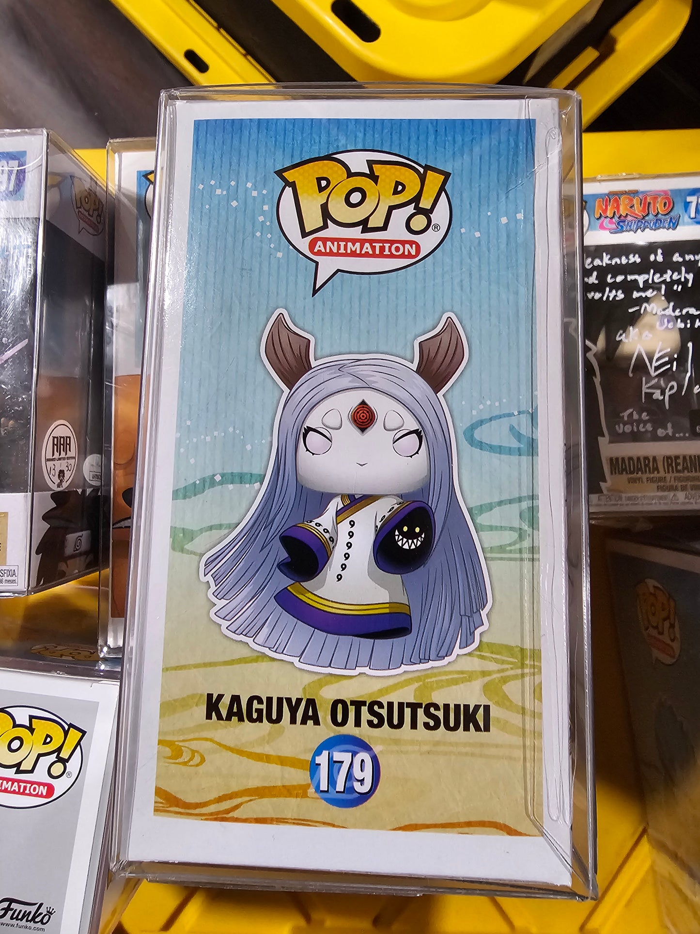 Naruto Shippuden Kaguya Otsutsuki 2020 Fall Convention Shared Funko Pop Signed by Cissy Jones