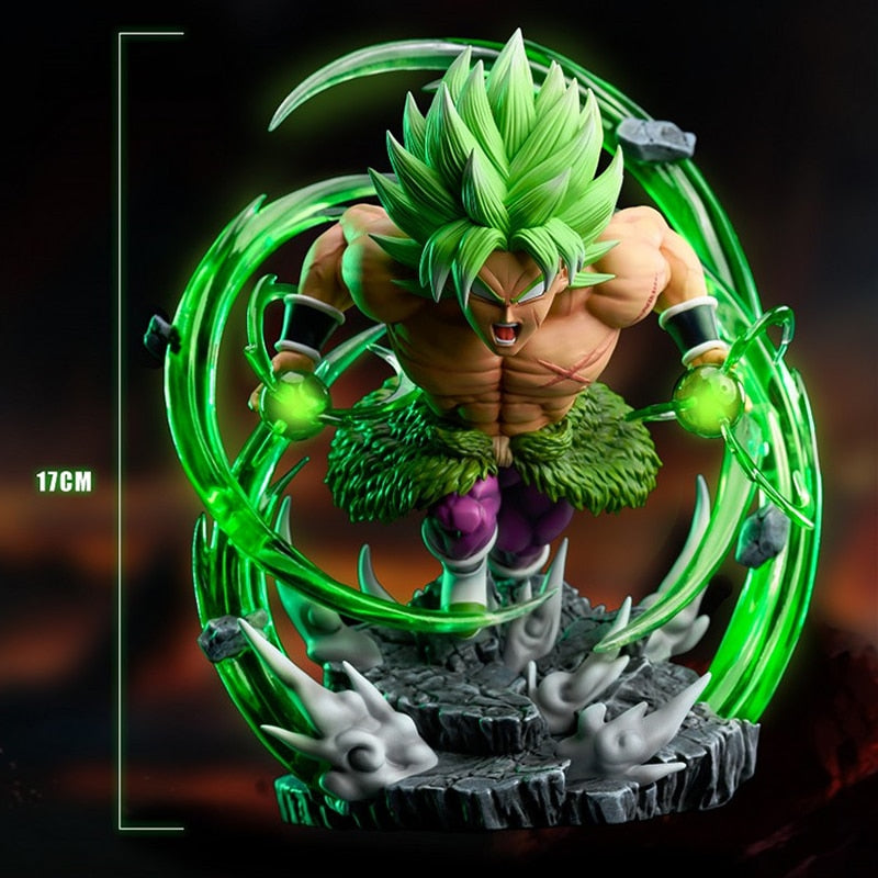 Décoration Geek DBZ Statue Broly Super Saiyan 17cm - Figurine De Collection Dragon Z Collection Anime 17cm Décoration Geek DBZ Statue Broly Super Saiyan 17cm - Figurine De Collection Dragon Z Collection Anime 17cm