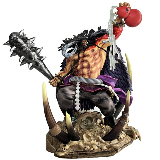 One Piece GK Figure Yonko Kaido 1/8 Statue PVC 31cm