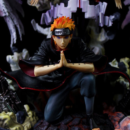 GK Pain And Konan Figure Fetters Peace Akatsuki Scene Statue PVC